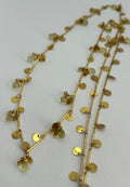 Lemon Quartz & Golden Topaz Garland Necklace