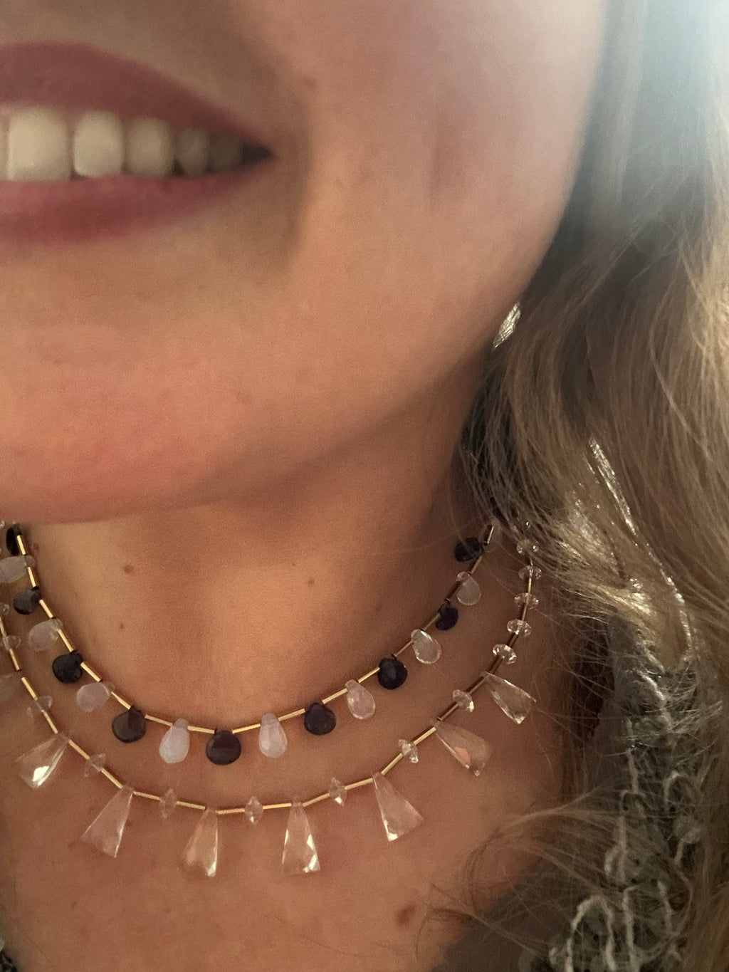 Iolite & Opalite Necklace