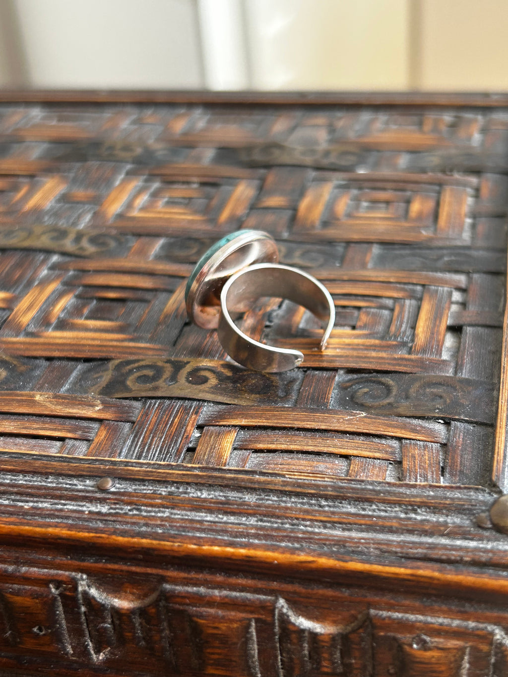 Turquoise on Sterling Silver Ring