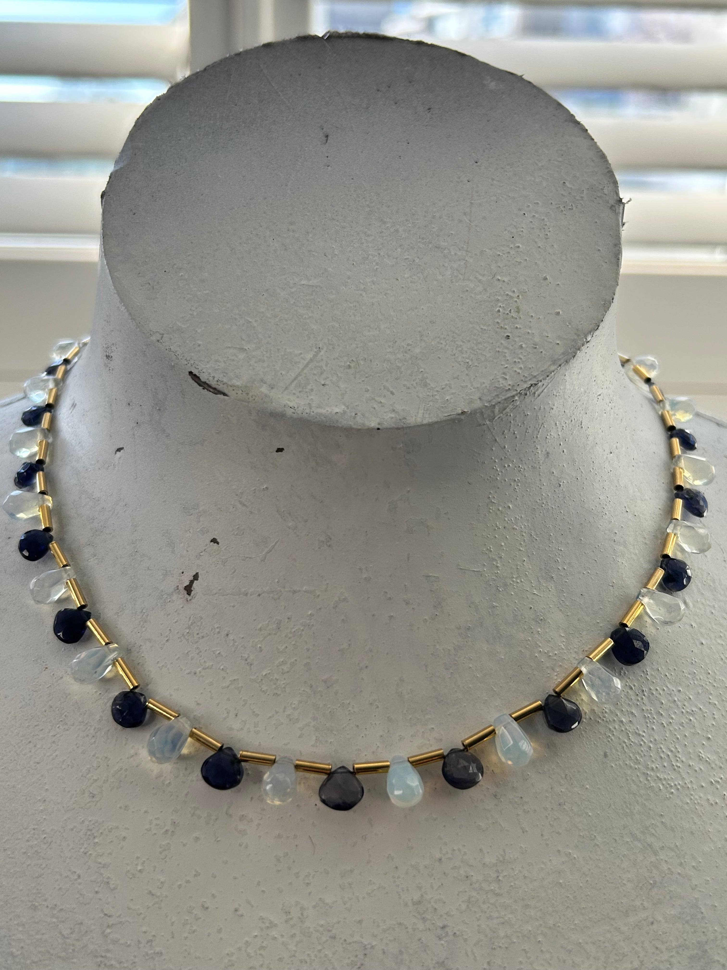 Iolite & Opalite Necklace