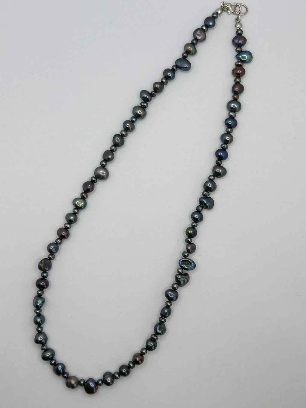 Irregular Peacock Freshwater Pearl Necklace