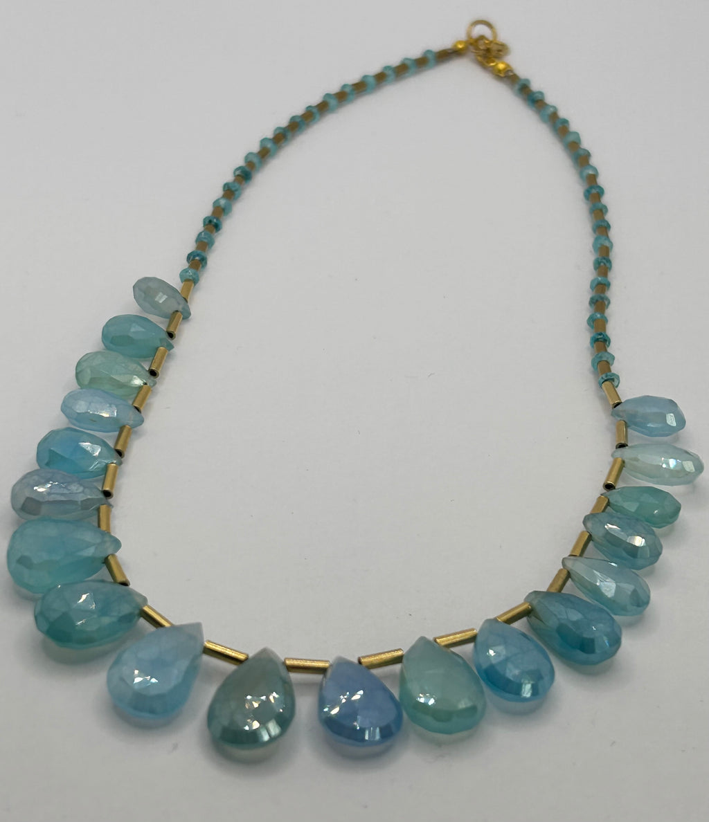Blue Chalcedony Necklace