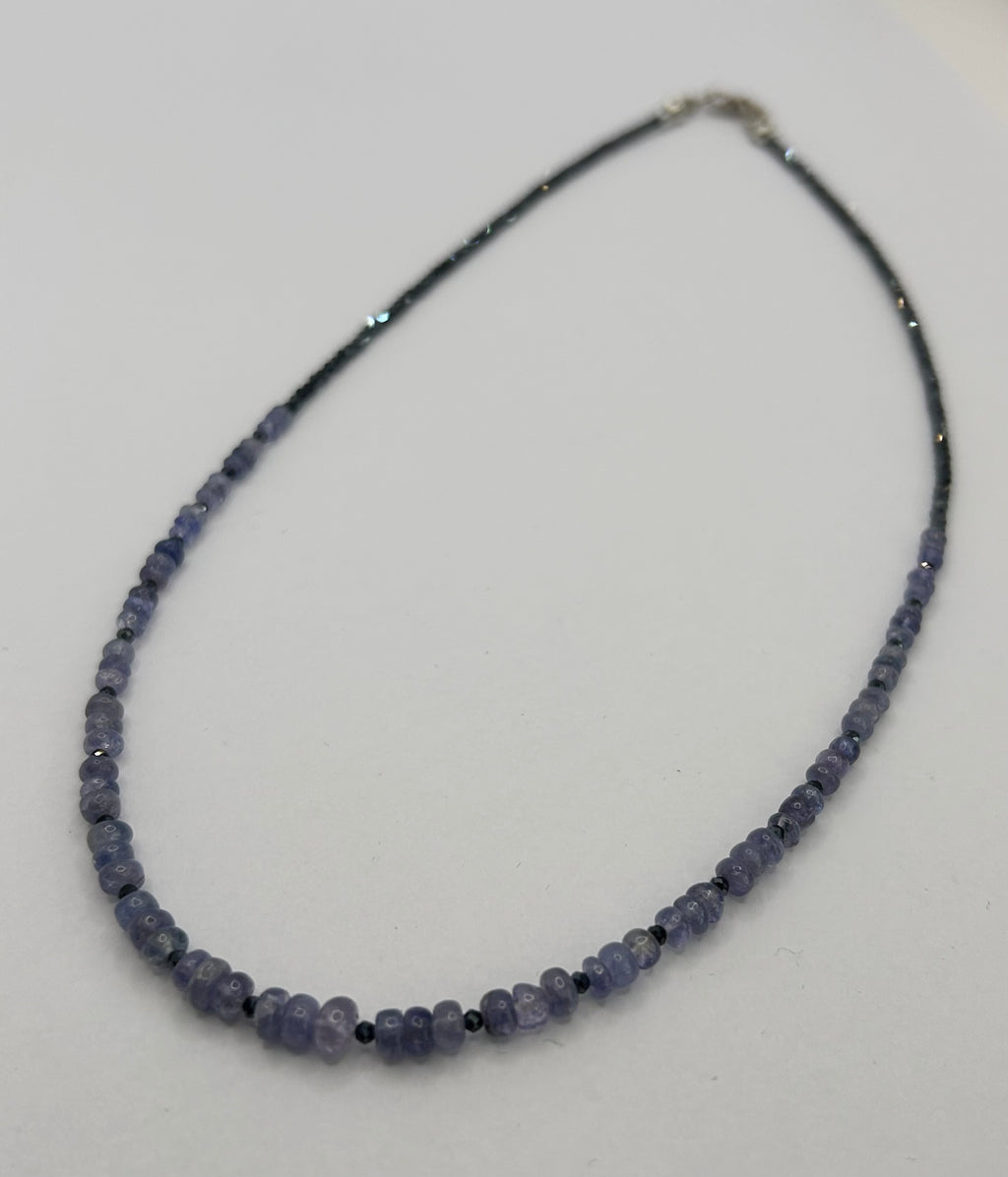 Tanzanite & Spinel Necklace