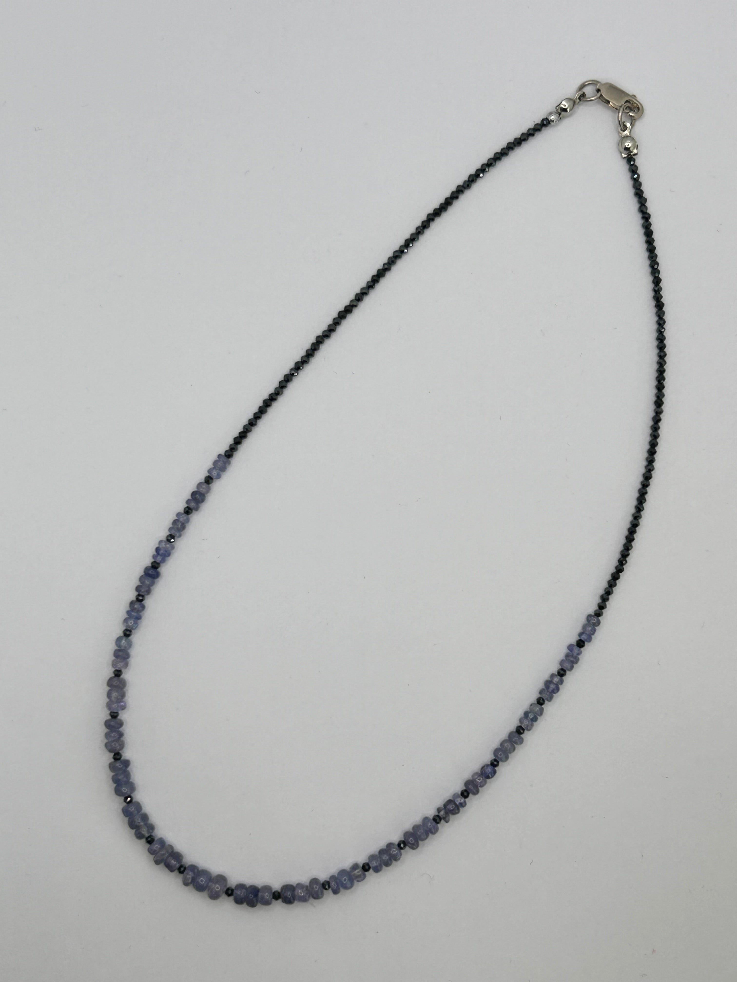 Tanzanite & Spinel Necklace