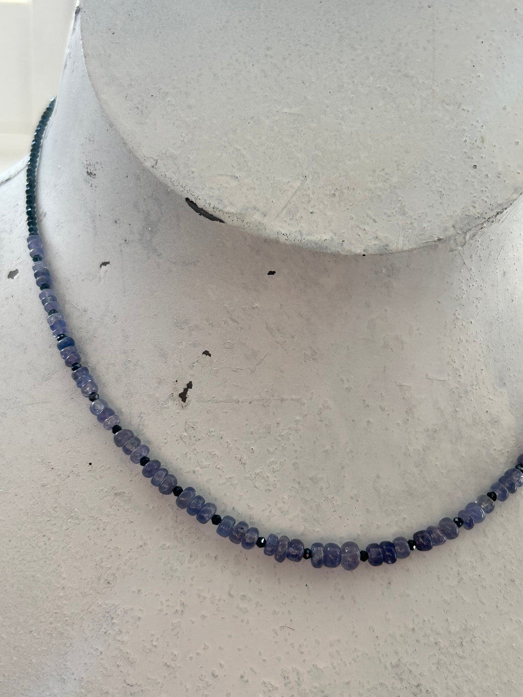Tanzanite & Spinel Necklace
