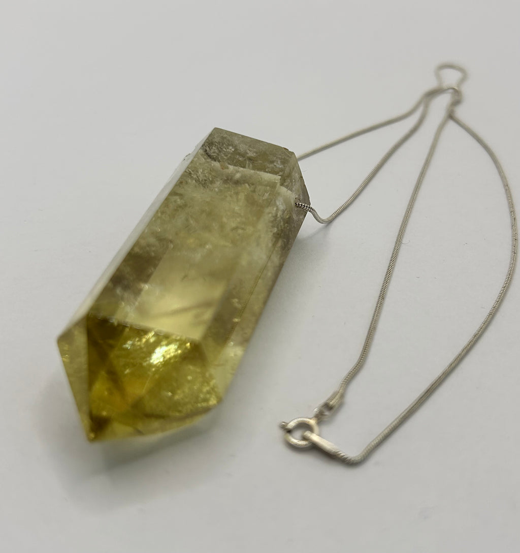 Citrine on Sterling Silver