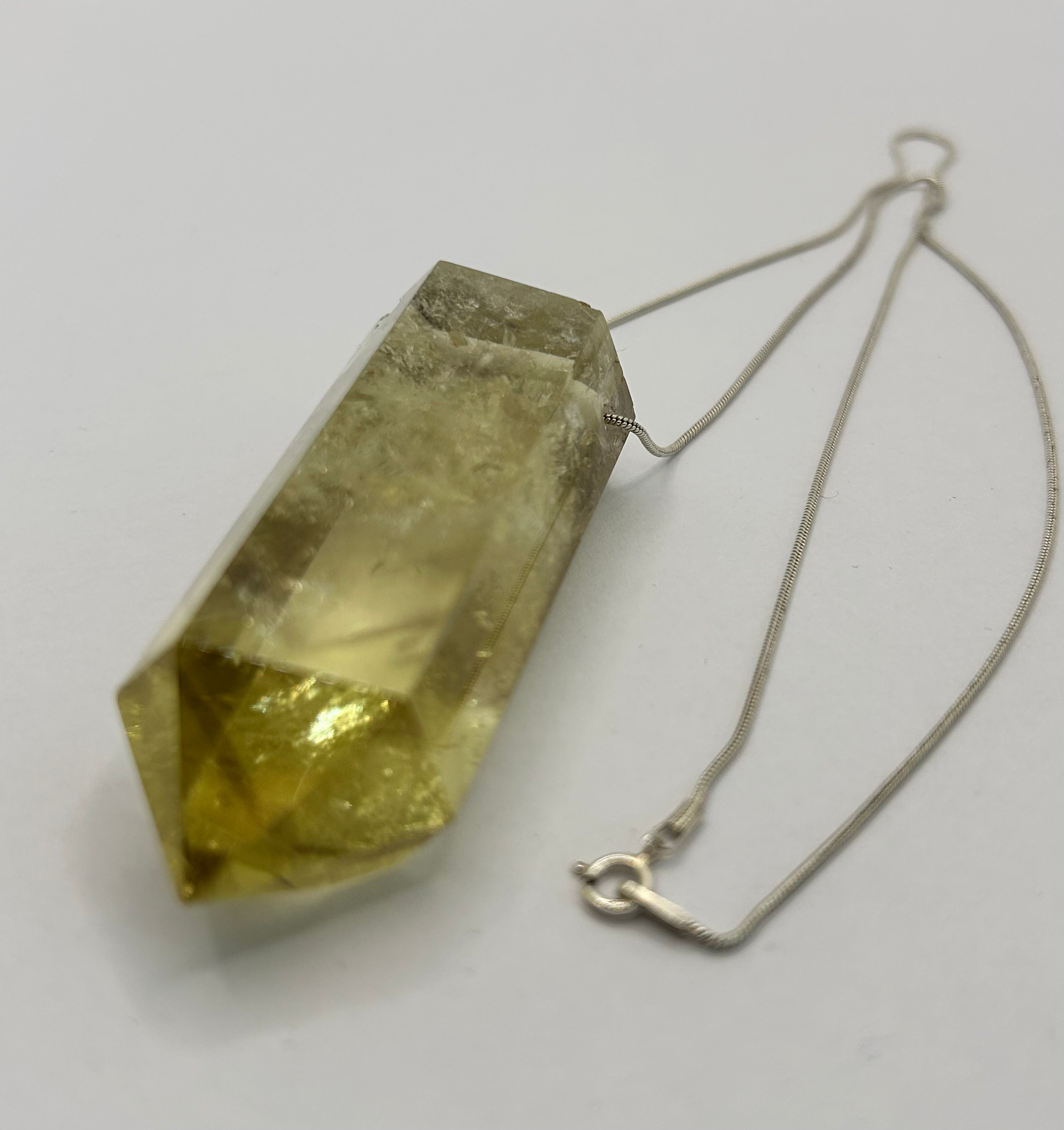 Citrine on Sterling Silver