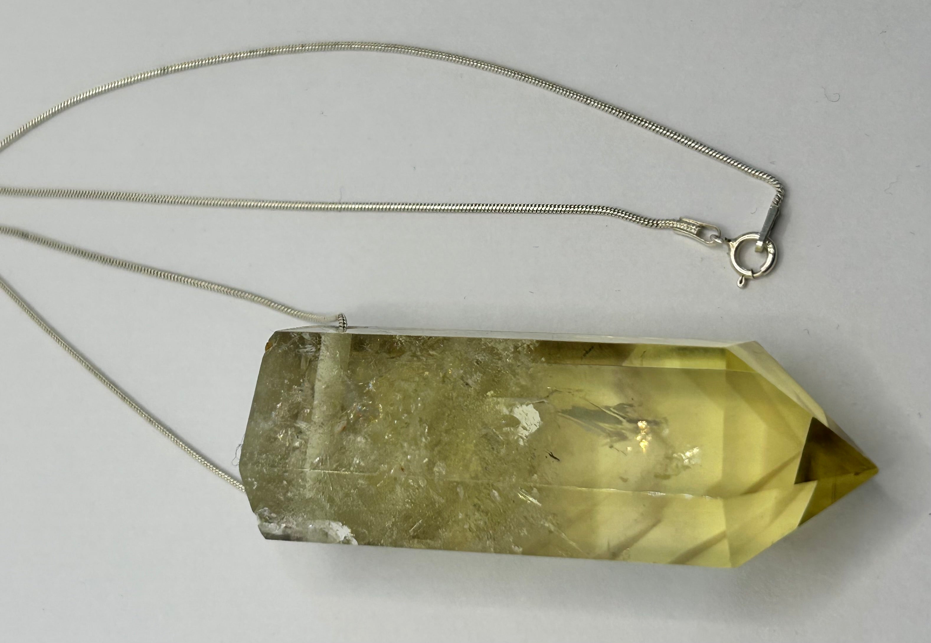 Citrine on Sterling Silver