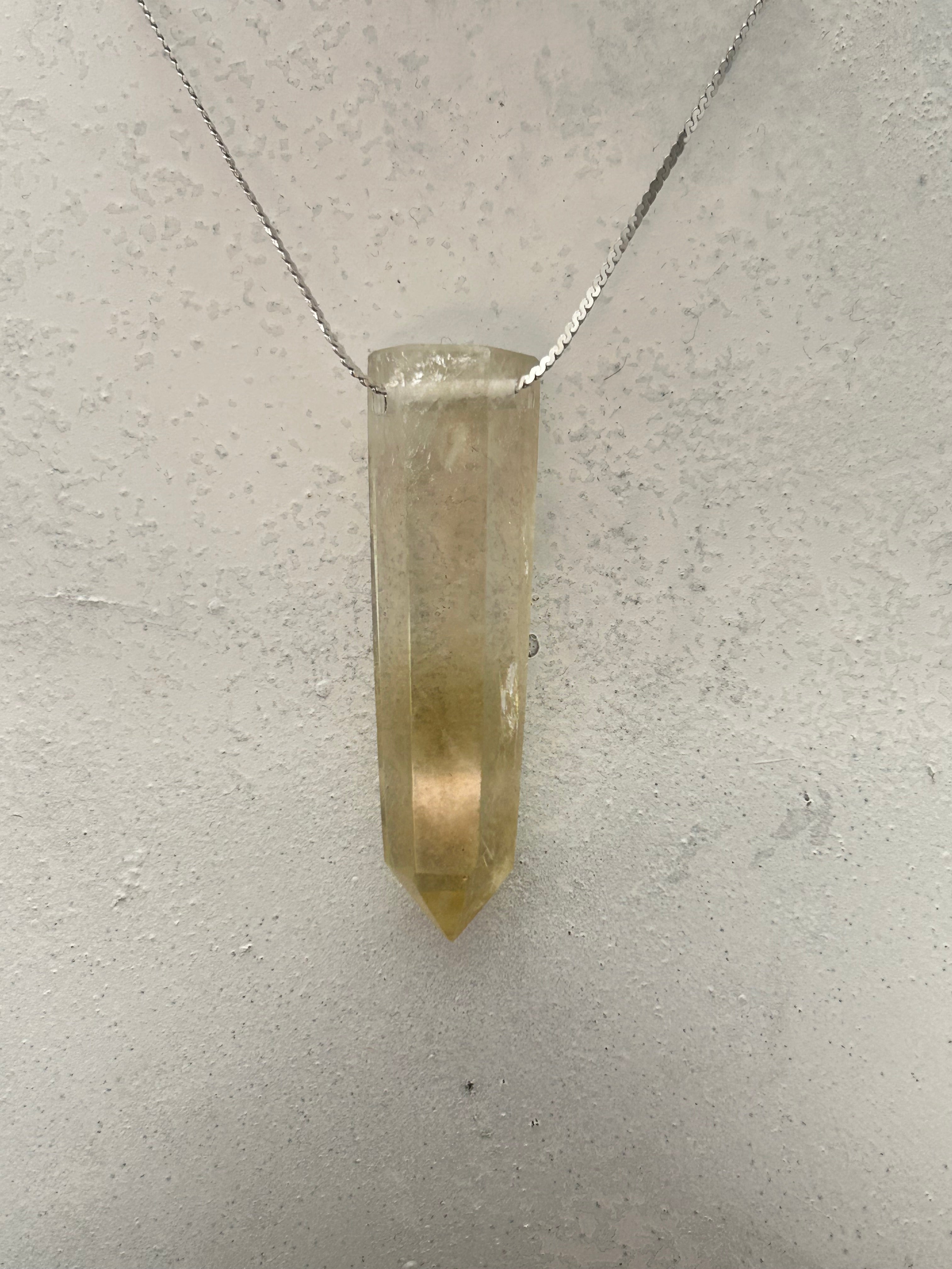 Citrine on Sterling Silver