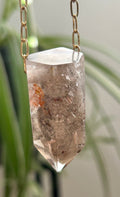 Garden Quartz on Gold Plate