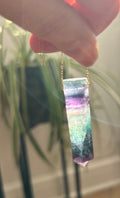 Fluorite on 14ct Gold Filled Chain