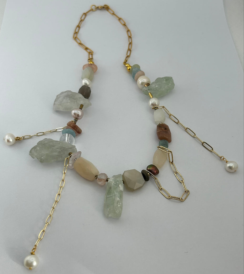 Mixed Gemstone Necklace
