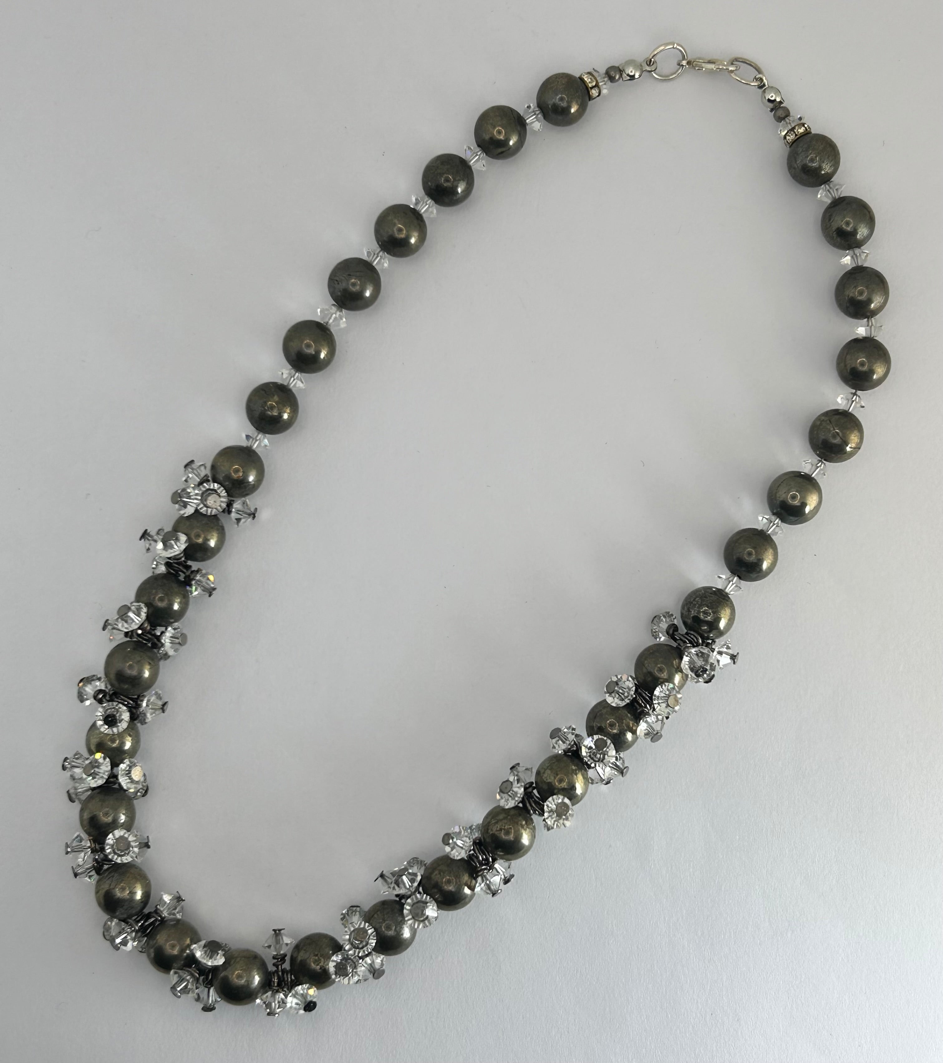 Pyrite Spike Necklace