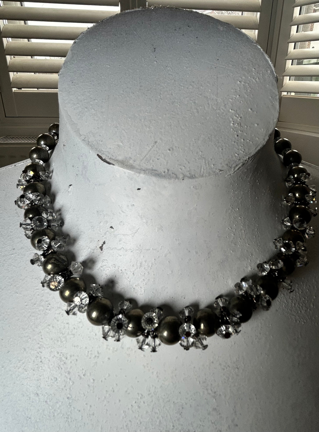 Pyrite Spike Necklace