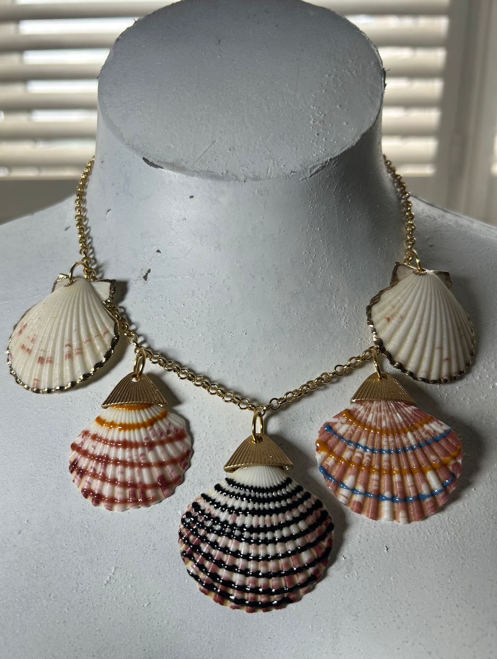 Multi Colour Shell Necklace