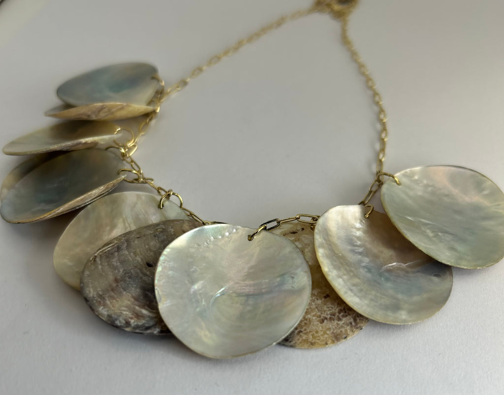 Shell Disc Necklace