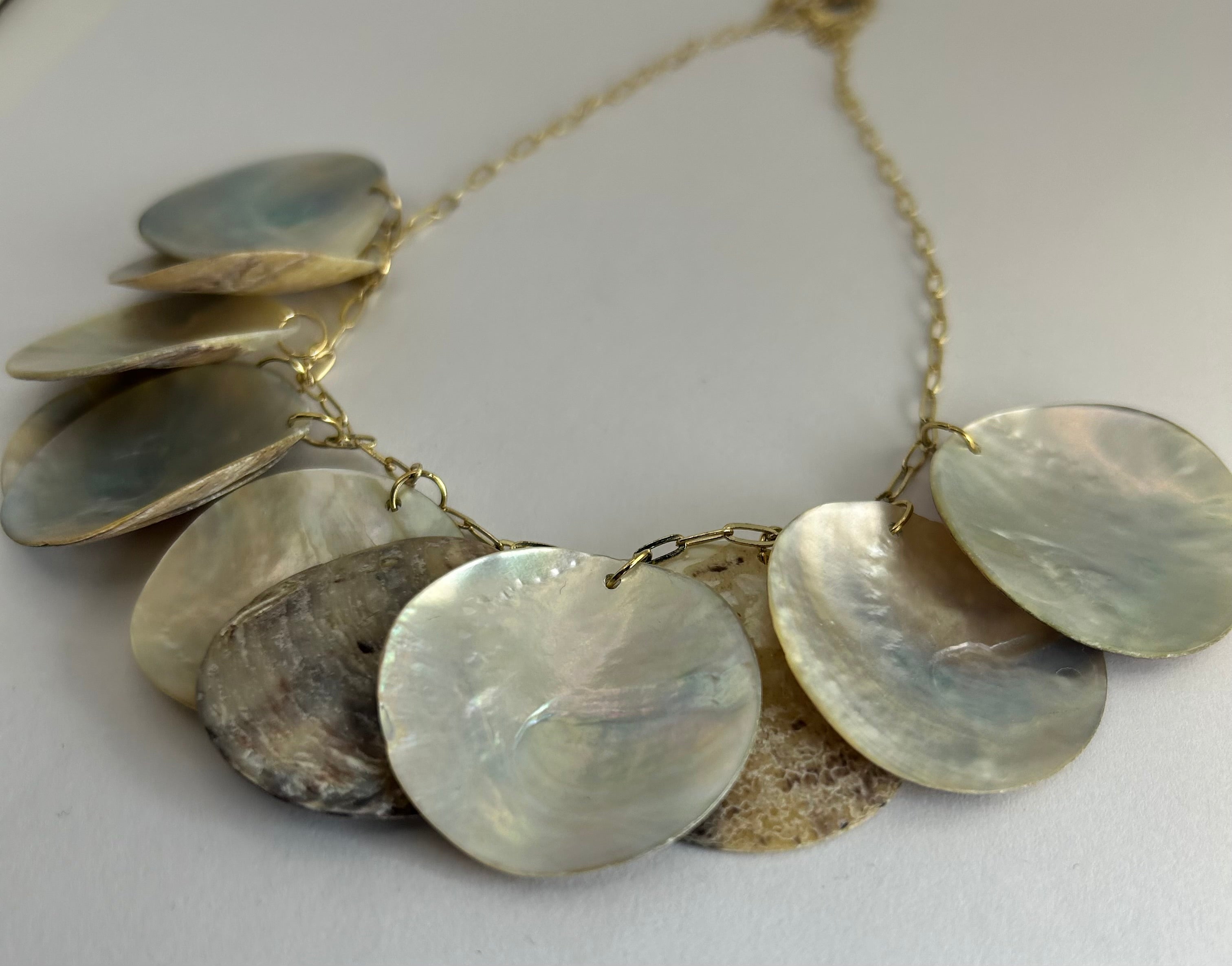 Shell Disc Necklace