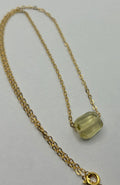 Lemon Quartz (15) on 14ct Gold Filled Chain Necklace