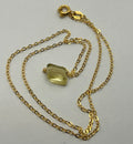 Lemon Quartz (14) on 14ct Gold Filled Chain Necklace