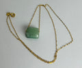 Emerald (1) on 14ct Gold Filled Chain Necklace