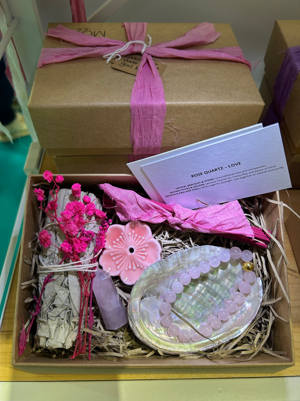 Love Wellness Box - Rose Quartz